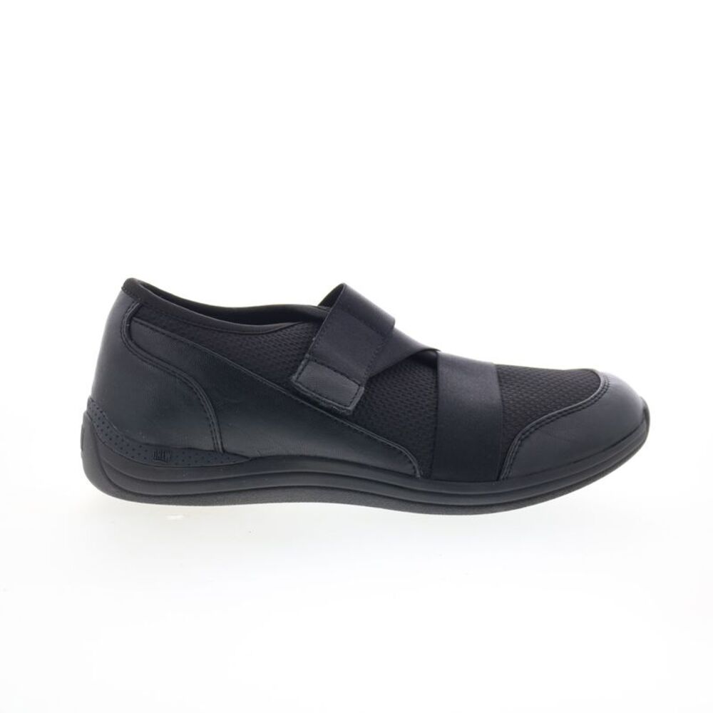 DREW Black Slip-On Comfortable Sneakers